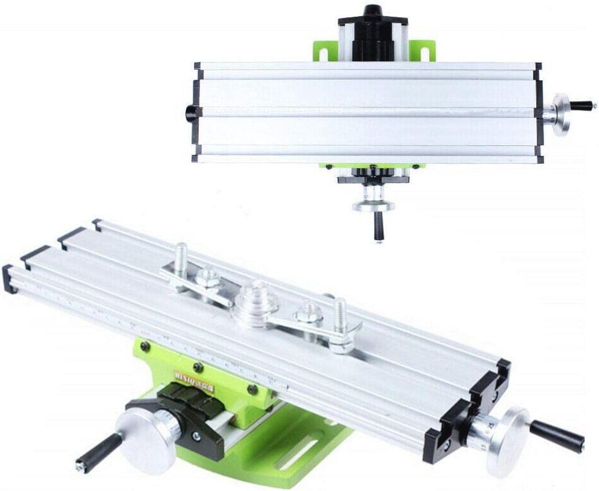 Multifunctionele Freesmachine Werktafel met X-Y Schuifbank voor Boren en Vise