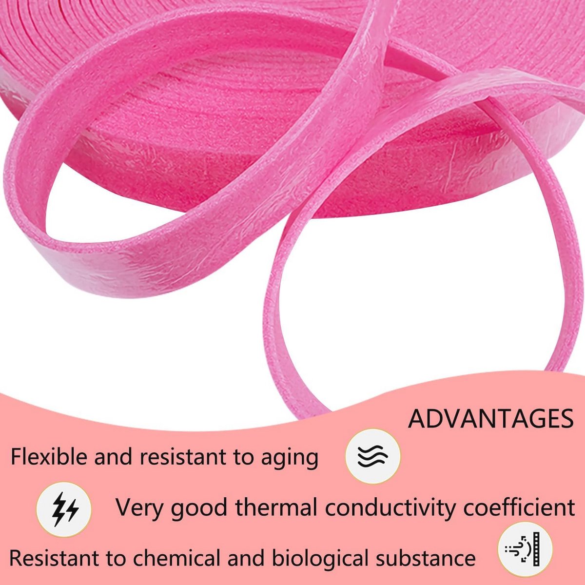 Zelfklevende Randisolatiestrips voor Vloerverwarming - 5 cm x 5 mm x 20 m