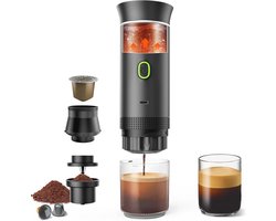 Draagbare Koffiezetapparaat voor Reizen - Mini Auto Espresso Maker
