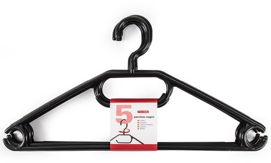 Zeller Mobiele kledingkast met 15x kleding hangers - enkele stang - kunststof - grijs - 50 x 160 x 75 cm van Zeller — afbeelding 2