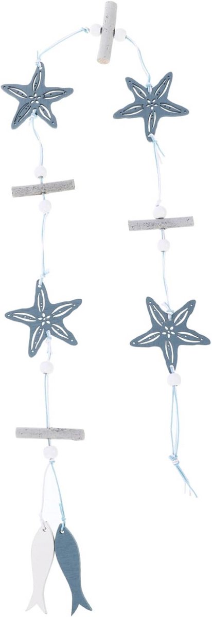 Houten Schelp Hangdecoratie voor Nautische Wanddecoratie en Strand Kamer Decor
