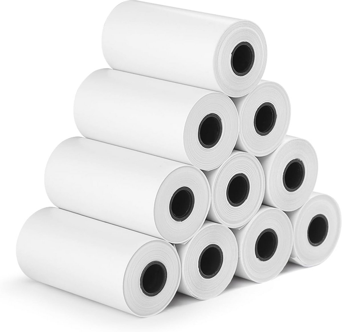 Fotoprinter Papier voor Kindercamera - 10 Rollen Thermisch Printpapier