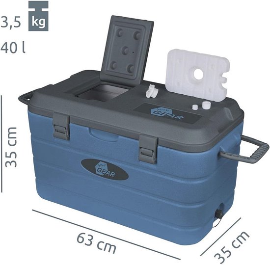 40 Liter Passieve Koelbox - Ideaal voor Outdoor Activiteiten van Merkloos — afbeelding 3