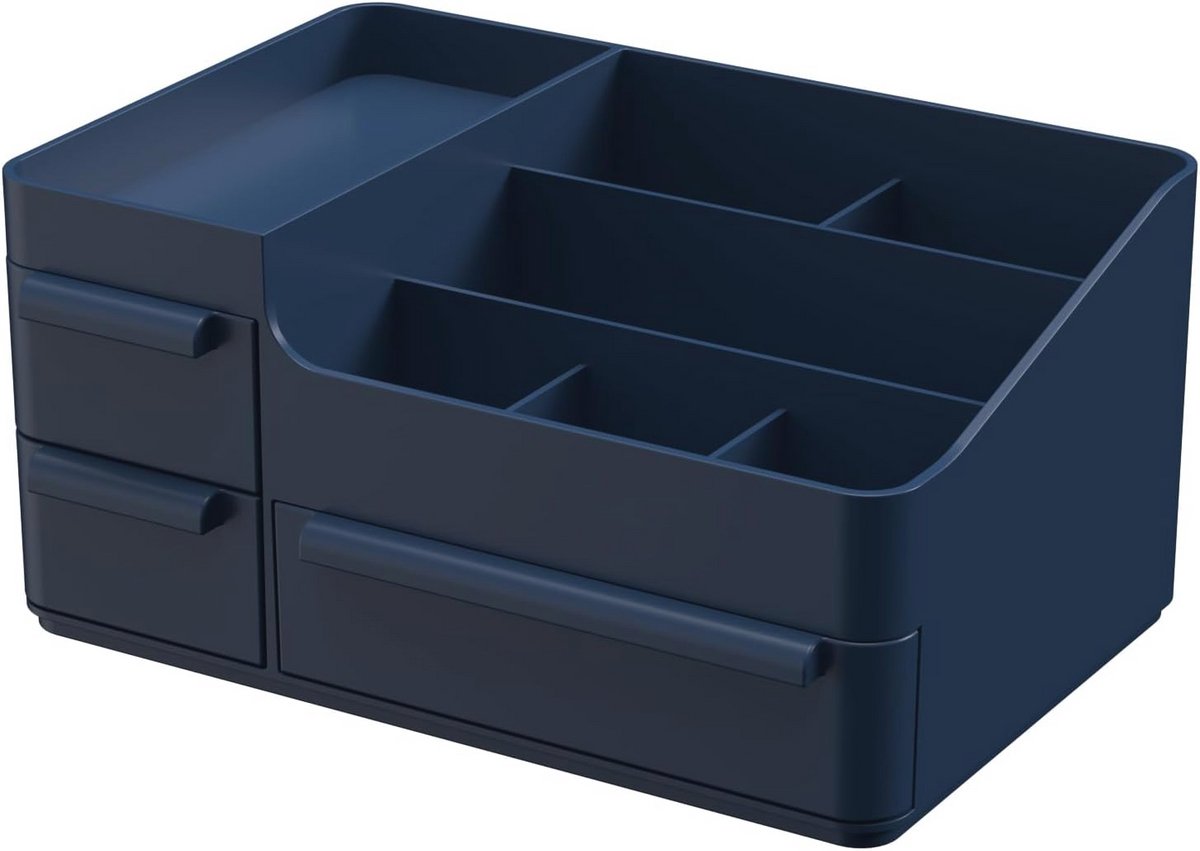 Make-up organizer met laden voor badkamer en slaapkamer – Cosmetica displaycase en bureau opbergdoos