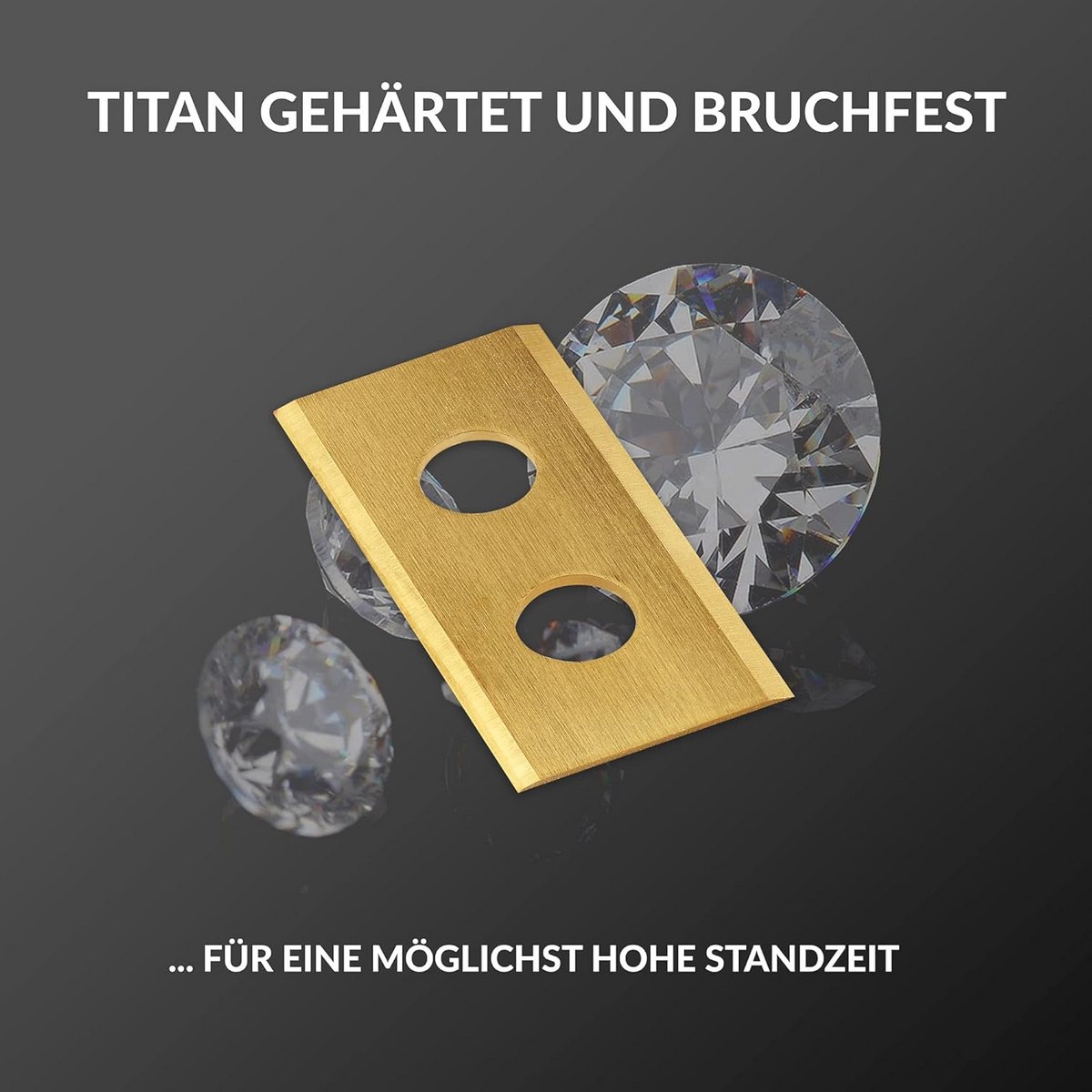 Robotmesjes Vervangmessen voor Landroid - 30 Stuks Titanium - afbeelding 3