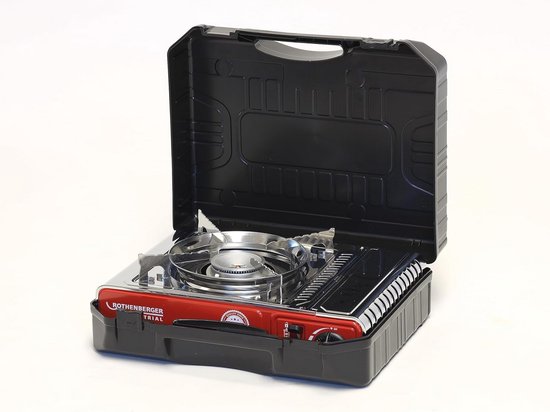 Industriële compacte outdoor gasfornuis voor camping met 1 vlam - Ideaal voor pannen van 12-34 cm — afbeelding 2