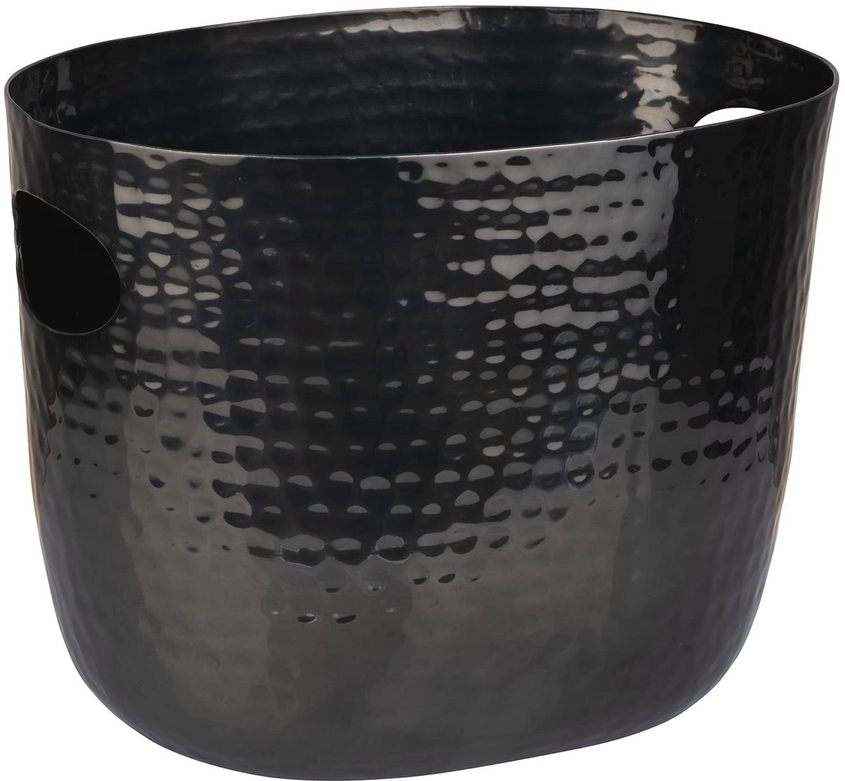 Aluminium wijn- en champagnekoeler voor 1-2 flessen - 25,5 x 19 x 20 cm