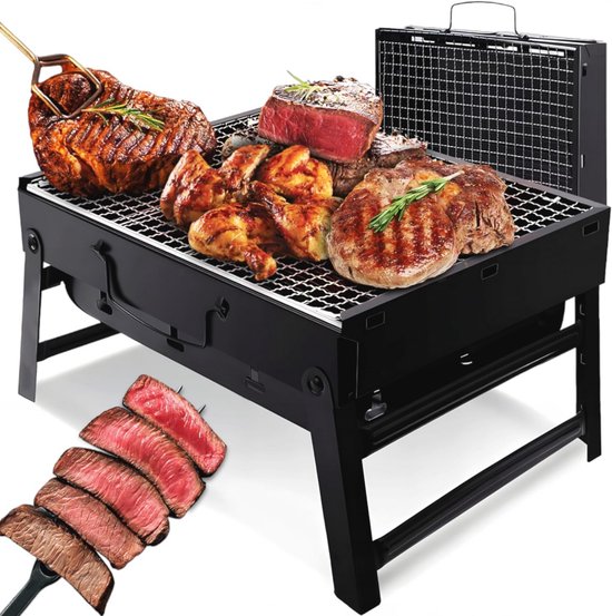 Opvouwbare draagbare grilltafel - Buitengaasgrilltafels voor buiten kamperen - Lichtgewicht