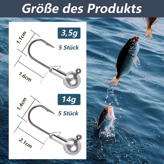 Ned Rig Jigkoppen - Haken & Terminal Tackle