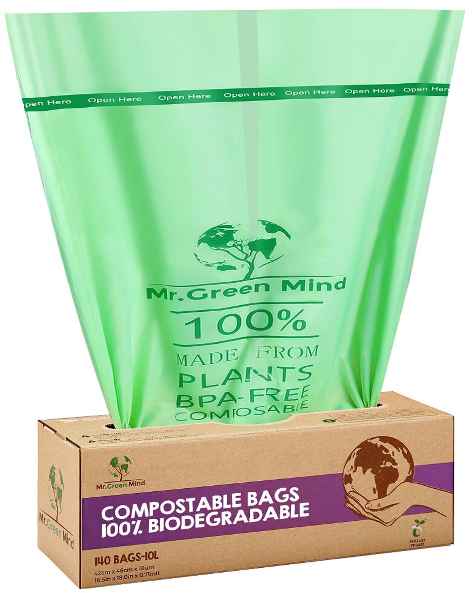 Mr. Green Mind Biozak 10 Liter 140 zakken -