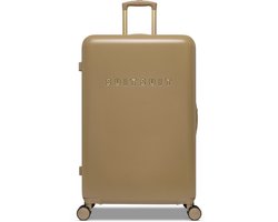 SUITSUIT Reiskoffer 76 × 51 × 28 - Reiskoffer met wielen - Veilig TSA cijferslot - Lichtgewicht koffer - Reiskoffer groot - 94L - Bruin