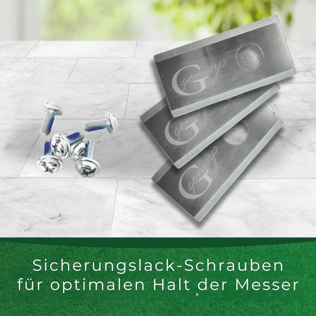 Roestvrijstalen Vervangingsmessen - afbeelding 2