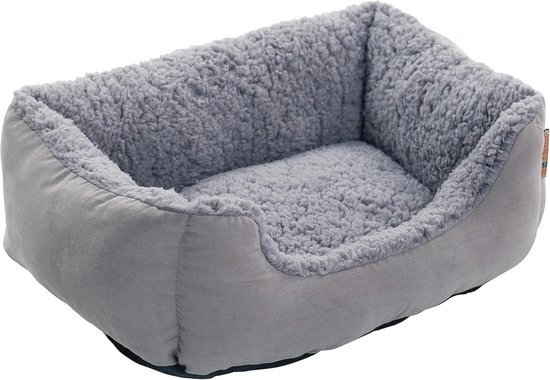 PillowPrim Honden- & Kattenhuisje – XL 60x55 Cm, Beige, Met Poten, Opvouwbaar, Lichtgewicht (Pools Merk)