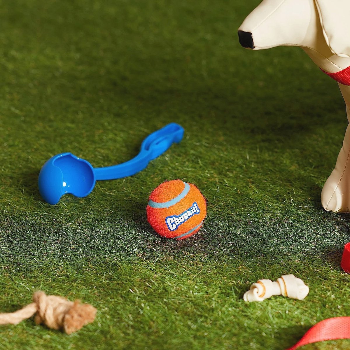 Hondenbalwerper 18M | Tennisbal en Rubberen Bal voor Honden | Honden Speelgoed en Cadeaus