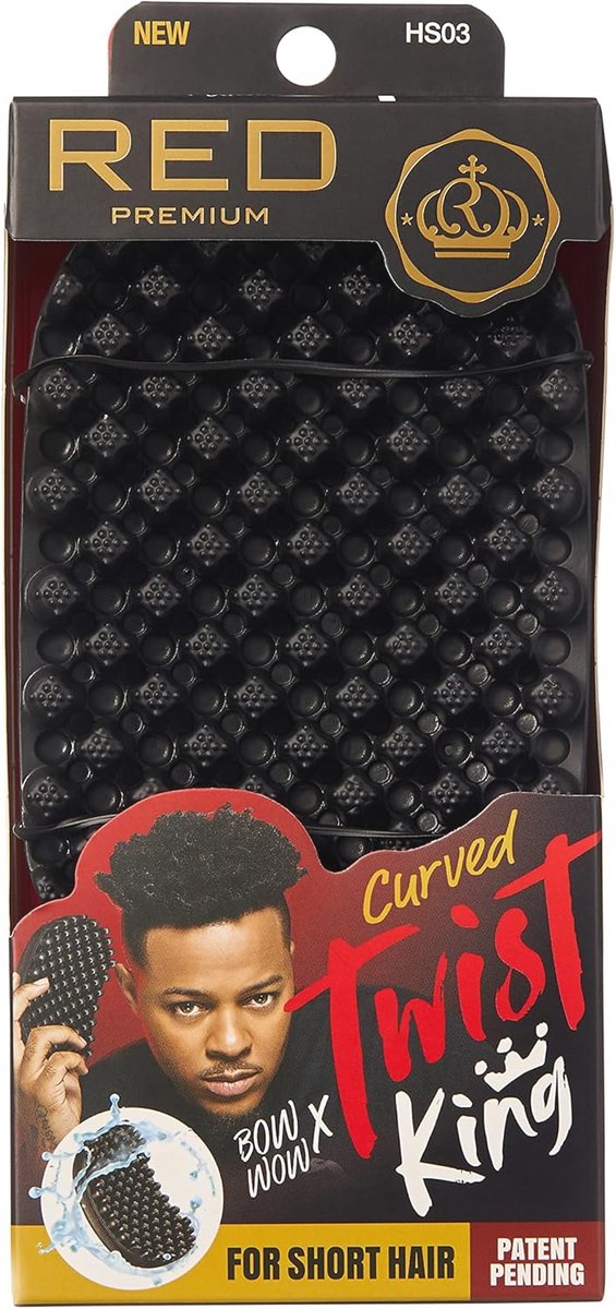 Luxe Twist Styler voor Afro Krullen - Wasbaar en Duurzaam Twist Borstel