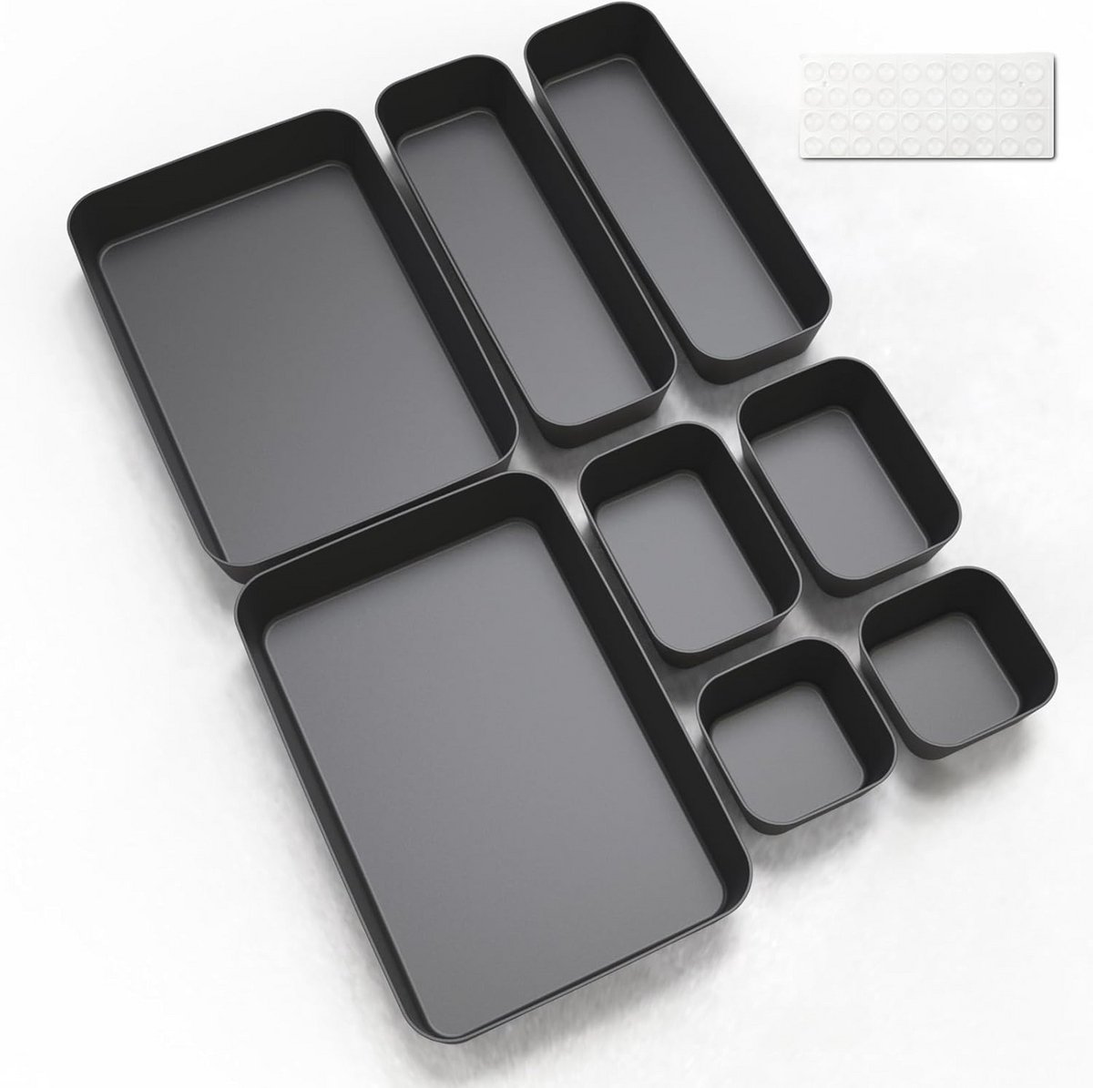 Lade-organizer 8 stuks - Opbergsysteem voor keuken, badkamer, en kantoor