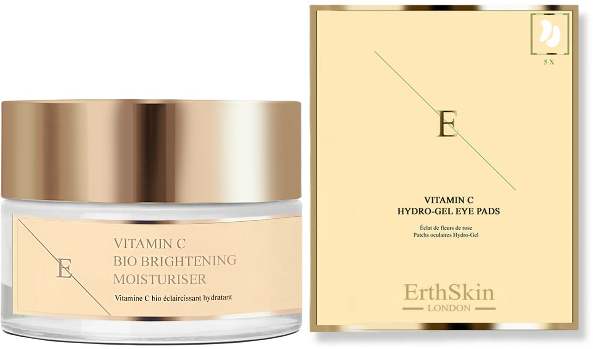 ErthSkin London Vitamine C Moisturizer & Hydrogel Oogkussentjes