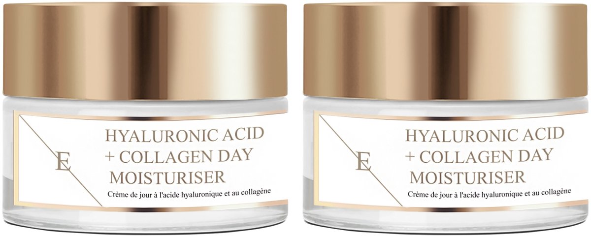 ErthSkin London Hyaluronzuur & Collageen Dagcrème Duo