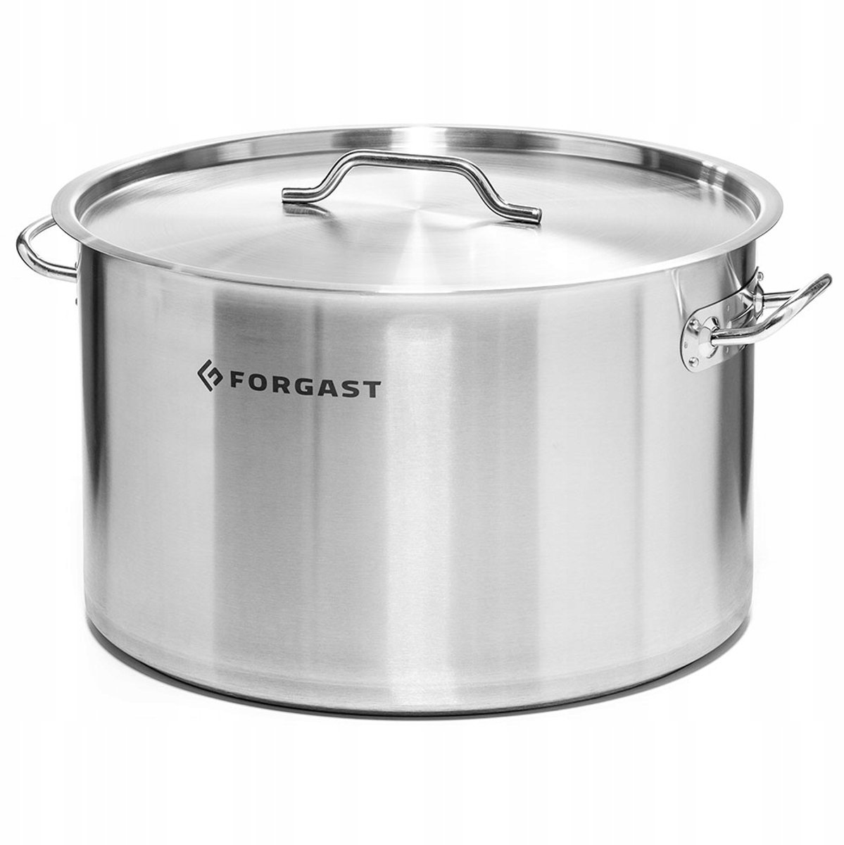 Koolzuurhoudende kookpan staal met deksel 2L FG02002