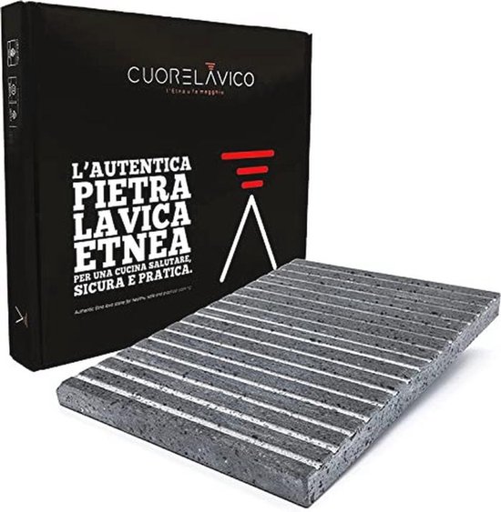 Pizza Stone Set - Pizzastein für Backofen und Gasgrill 39 x 35 cm Set