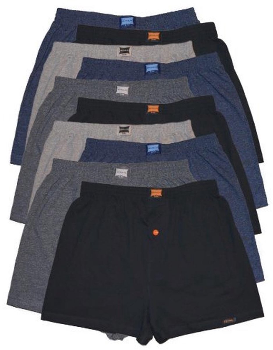 Zachte Boxershorts van 100% Katoen - Set van 10, Naadloos en Huidvriendelijk