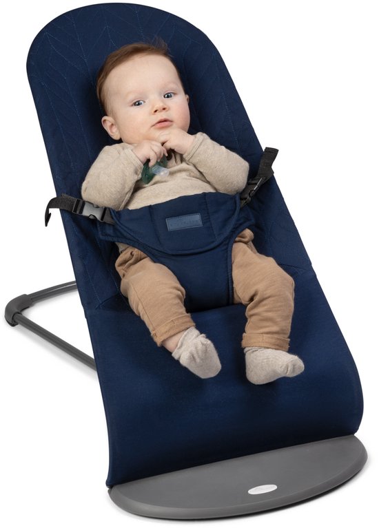 A Tiny Lovely Planet - Wipstoel - Babyschommelstoel - Baby Swing - Wipstoeltjes - 3 Verstelbare Hoeken - Donkerblauw