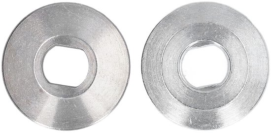 2-piece carbide bearing block set voor snijmachine drukplaat - 10 inch