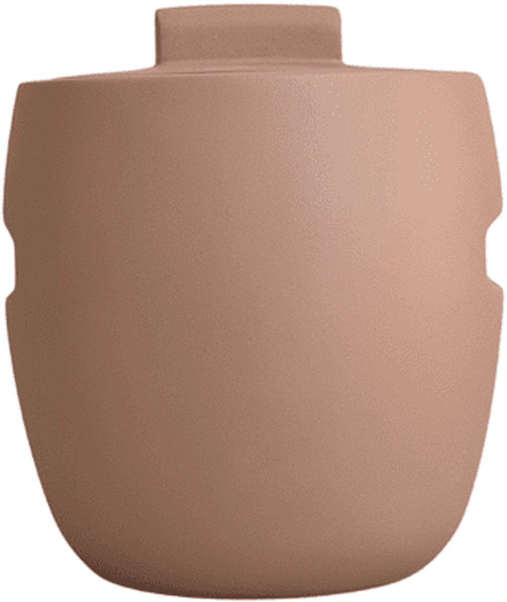 XLBoom Bubble Ice Bucket Soft Pink – Compacte design ijsemmer (Ø 15 cm) – Verkrijgbaar in Soft Pink | Cream | Grite – Moderne koeler voor tafel of bar