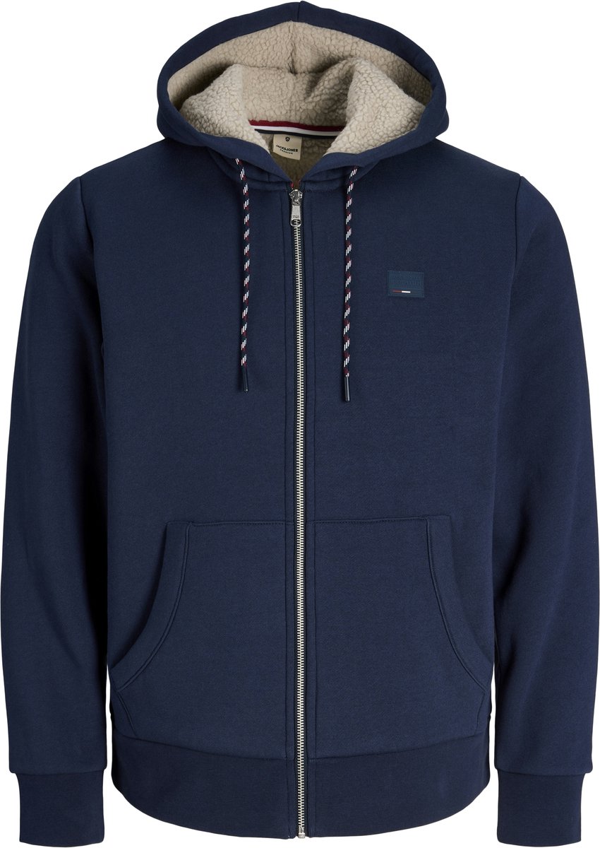 JACK&JONES - JPRBLUMASON TEDDY SWEAT ZIP LN - Heren - Vesten