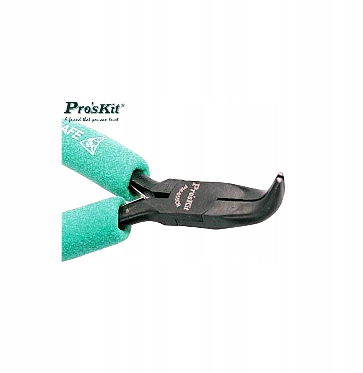 Proskit PM-055CN gebogen tang 58 graden - 127 mm