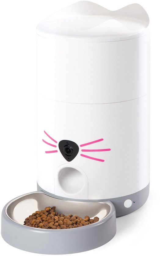 Pixi Smart Feeder Vision Voederautomaat met Camera Wit - Pixi - €178,91
