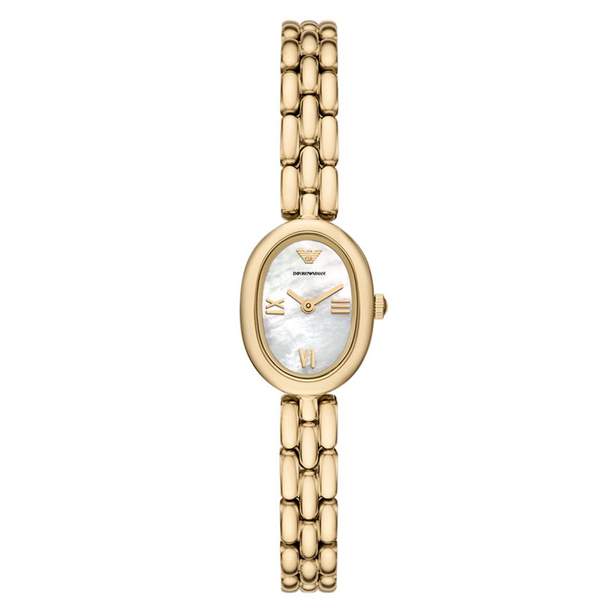 Emporio Armani Dames Horloge 24 mm - Goudkleurig