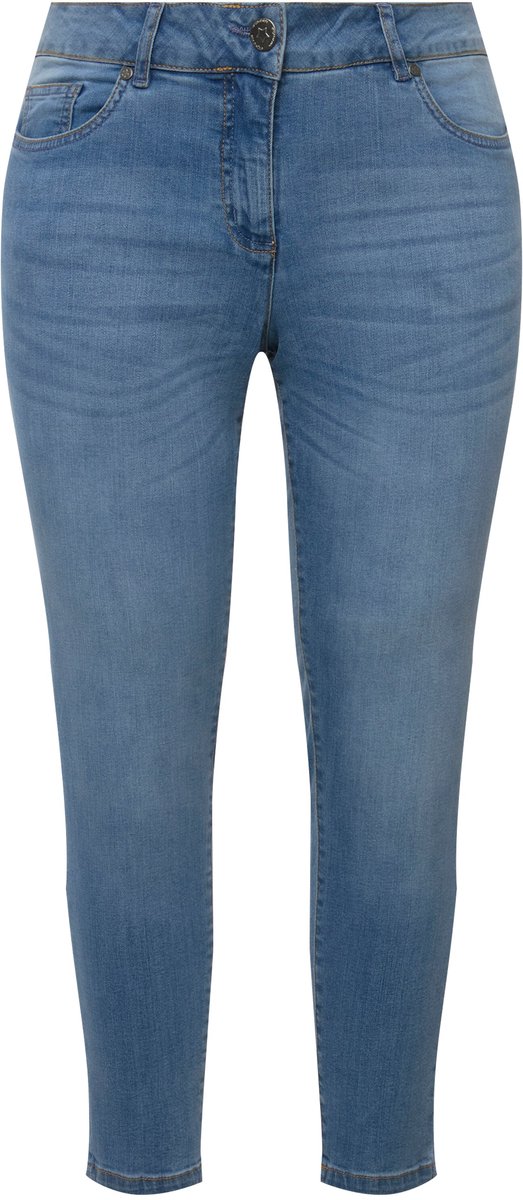 Angel of Style - Dames - PushUp-jeans Pina stretchcomfort 5-pocket - Gebleekt denim - Maat 56