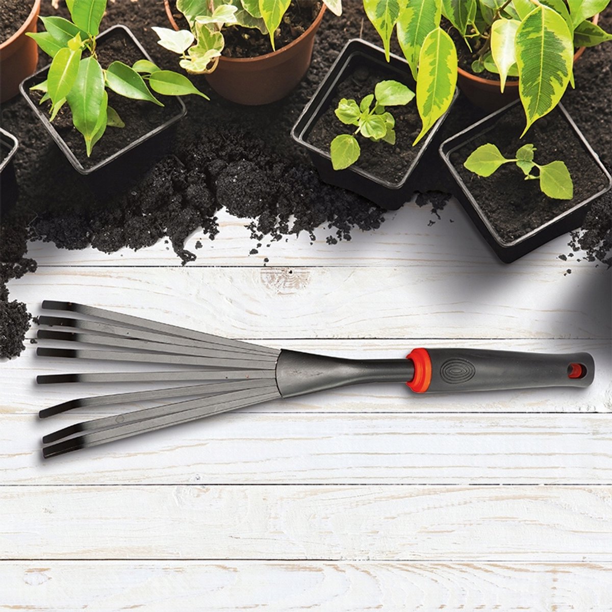 Tuinharken 12x36cm - Comfortabel tuinonderhoud