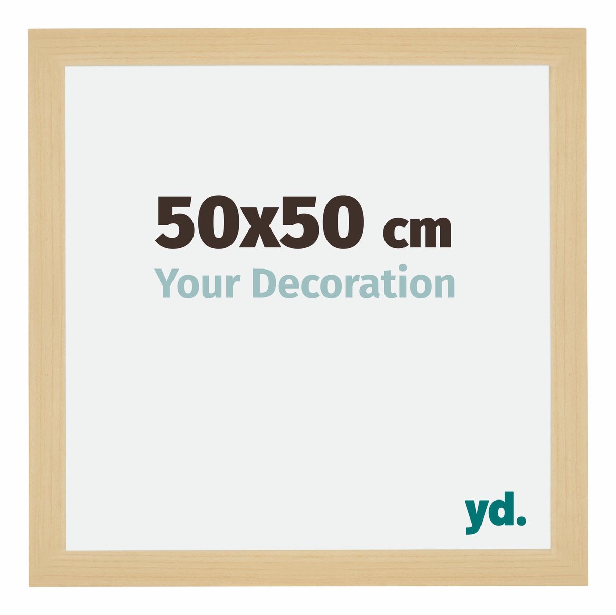 Your Decoration - Puzzellijst 50x50 cm - Ahorn Decor - Puzzellijst 500-1000 stukjes - MDF Fotolijst - Mura