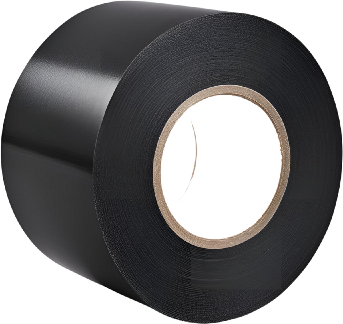 ANWB afplaktape zwart professioneel | Reflexfolie 50 mm
