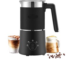 Elektrische Melkopschuimer en Stomer 5-in-1 - Stil en Automatisch - voor Warm en Koud Melkschuim - Perfect voor Latte Cappuccino en Macchiato