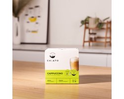 Koffiecapsules compatibel met NESCAFÉ® Dolce Gusto® CHiATO Cappuccino, 8+8 st.
