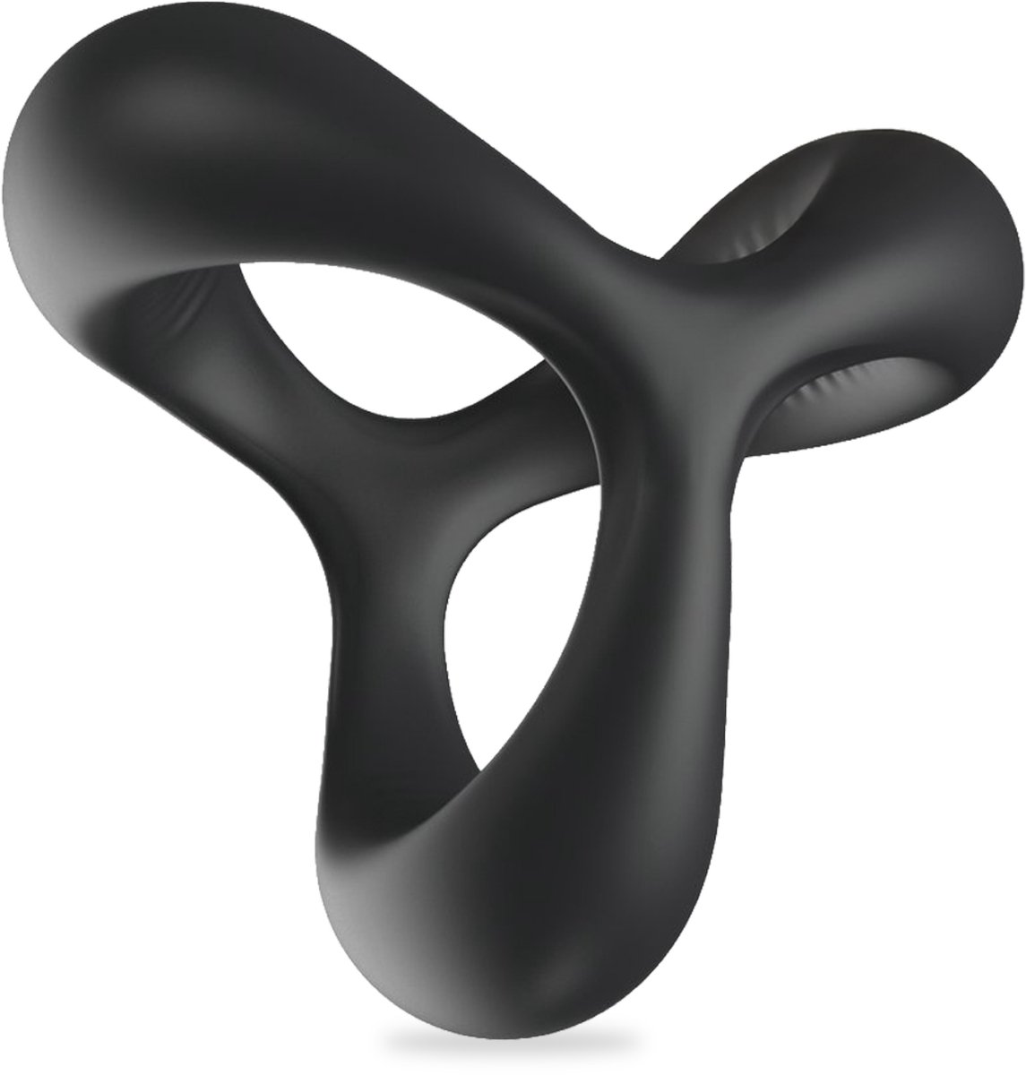 Jespro Cockring en ballsplitter - Siliconen - BPA vrij - Sex Toys voor Mannen - Penisring - Koppels - BDSM - Penis Sleeve - Ballstretcher en Cockringen