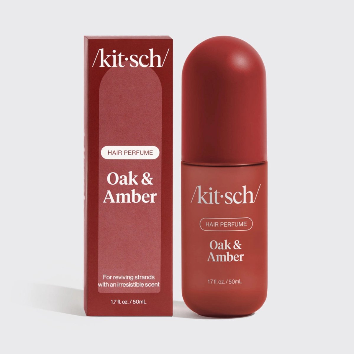 Kitsch Oak & Amber Haarparfum - Luxe Haarmist & Body Mist - Houtachtig & Warm - 50 ml