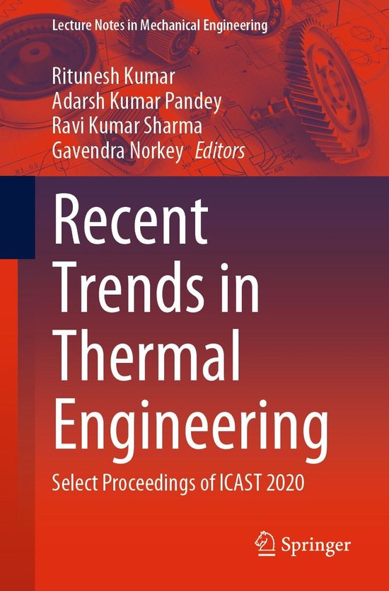 Engineering (R0) - Recent Trends in Thermal Engineering - cover