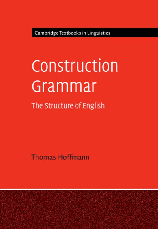 Cambridge Textbooks in Linguistics- Construction Grammar - cover