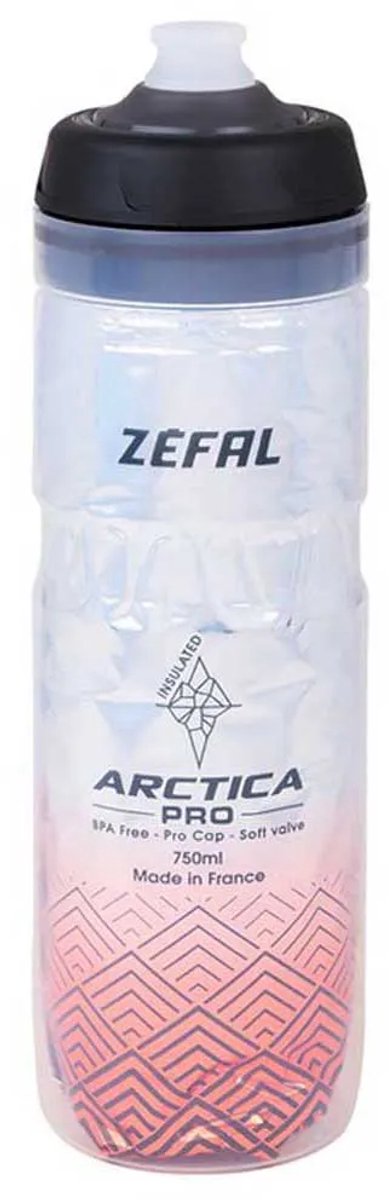 Zefal Arctica 75 Bidon - 750 ml - Temperatuur Vasthoudend - Polypropyleen - BPA Vrij - Rood/Zilver — afbeelding 2