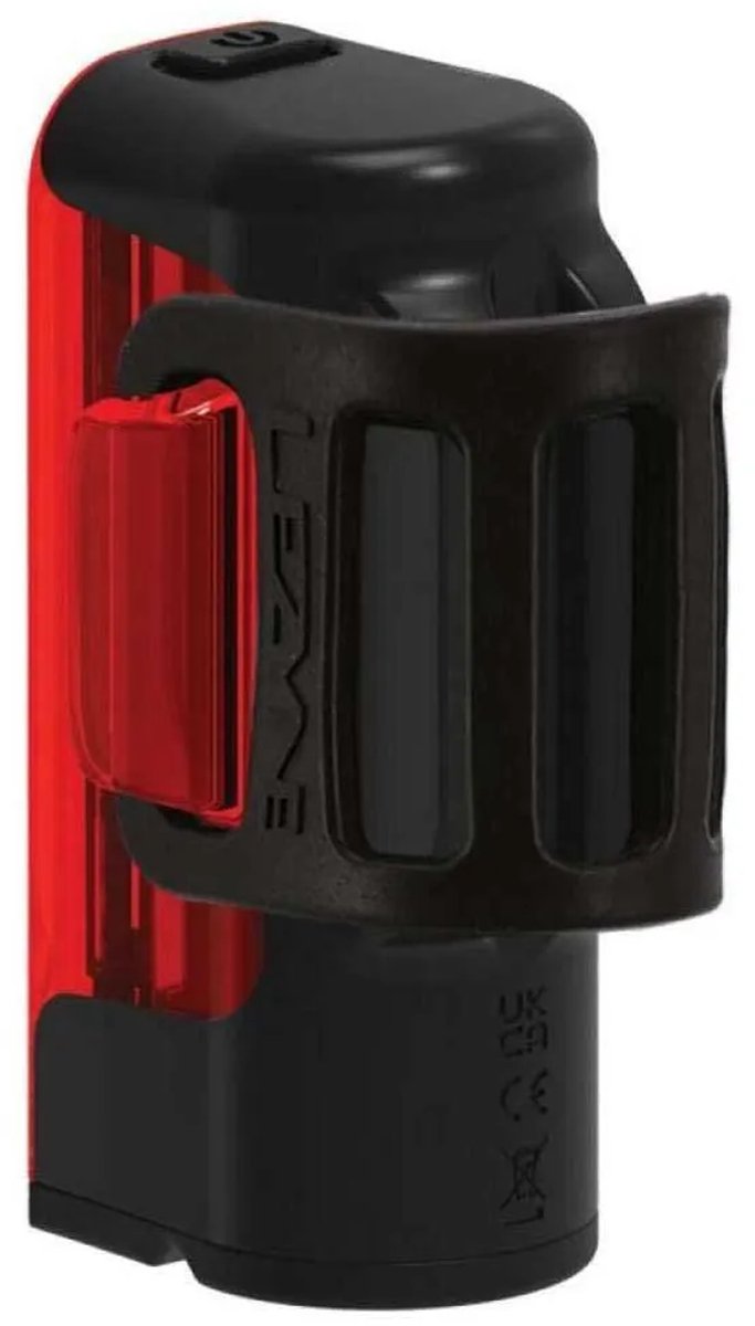 Lezyne Strip Drive Pro 300+ Rear - Achterlicht Fiets - Fietsverlichting USB-C Oplaadbaar - Fietslamp Achter - Veiligheidslampje - 80 branduren - Zwart van Lezyne — afbeelding 2