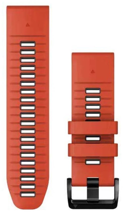 Bracelets de montre en Siliconen Garmin Quickfit® 26 mm Oranje