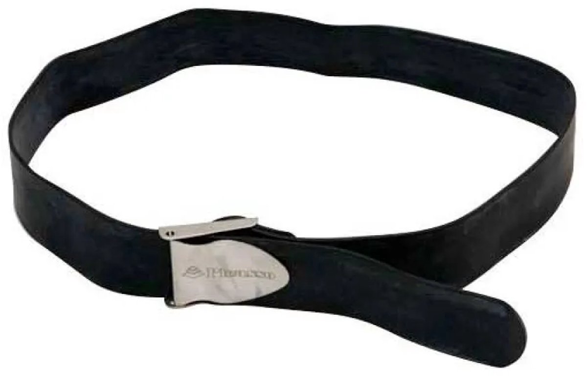 Picasso Stainless Steel Elastic Riem Zwart