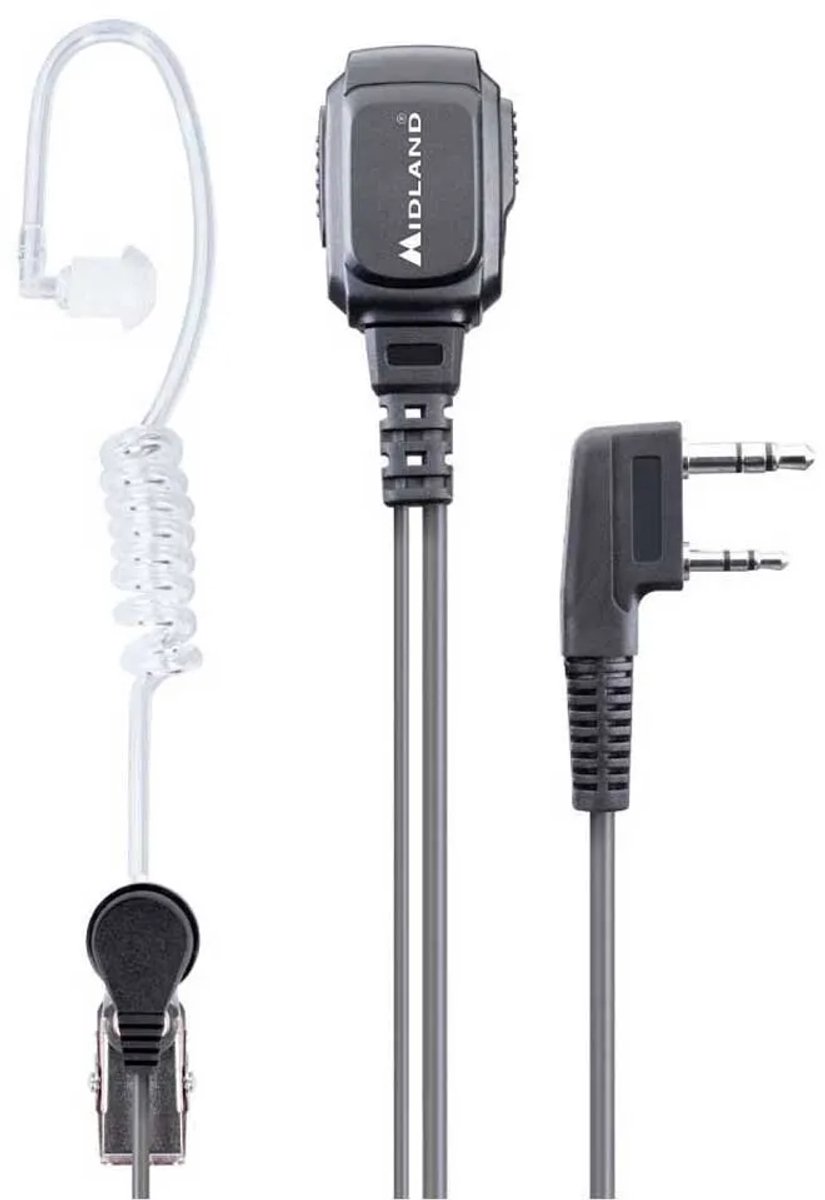 Midland Ma 31-lk Pro Hoofdtelefoon Zwart voor portofoon