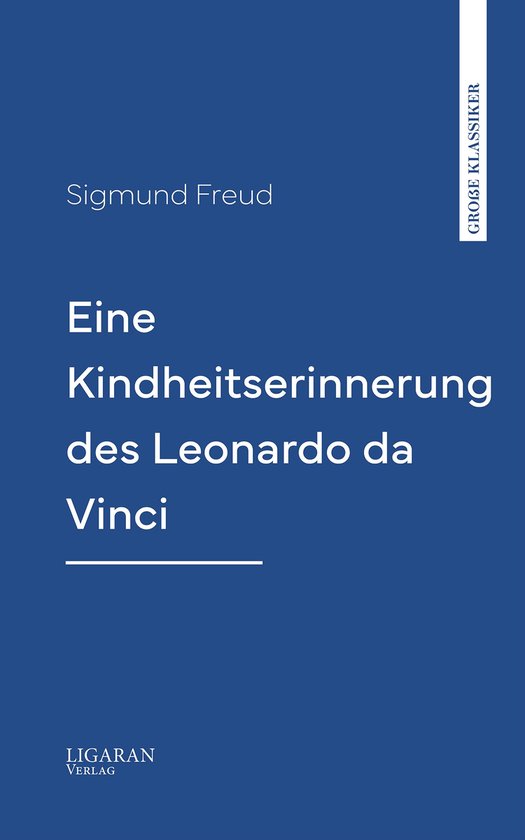 Eine Kindheitserinnerung des Leonardo da Vinci - cover