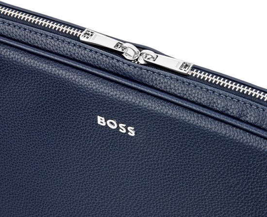 Porte-ordinateur Classic Grained Navy