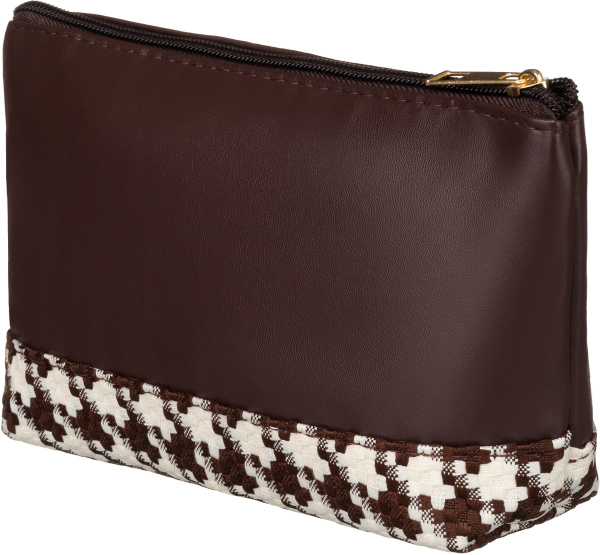 Cosmetische tas KOS-36-8248 Zwart Bruin